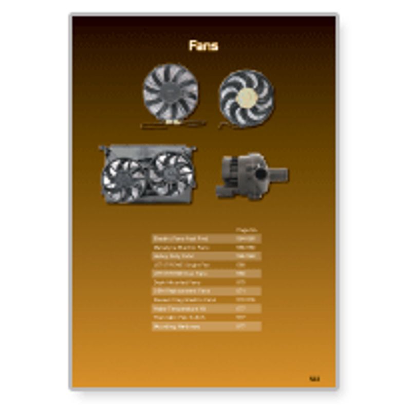 MARADYNE UNIVERSAL FAN 14" 12V 160WATT 1555CFM 10.1AMP REVERSABLE SKEW BLADE