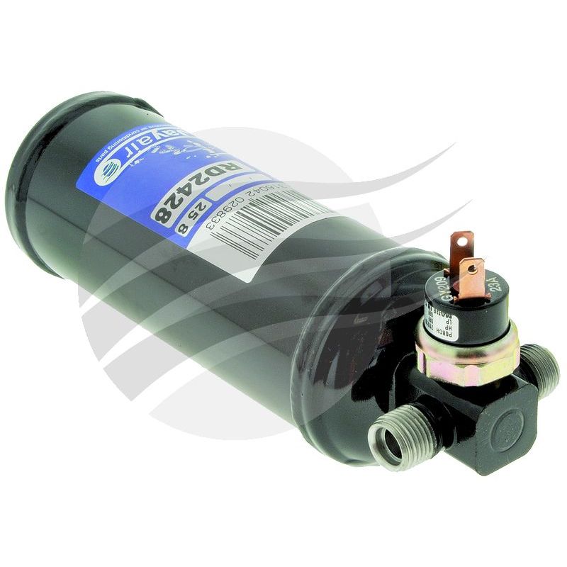 AC RECEIVER DRIER UNIVERSAL #6 ORING WITH PRESSURE SWITCH