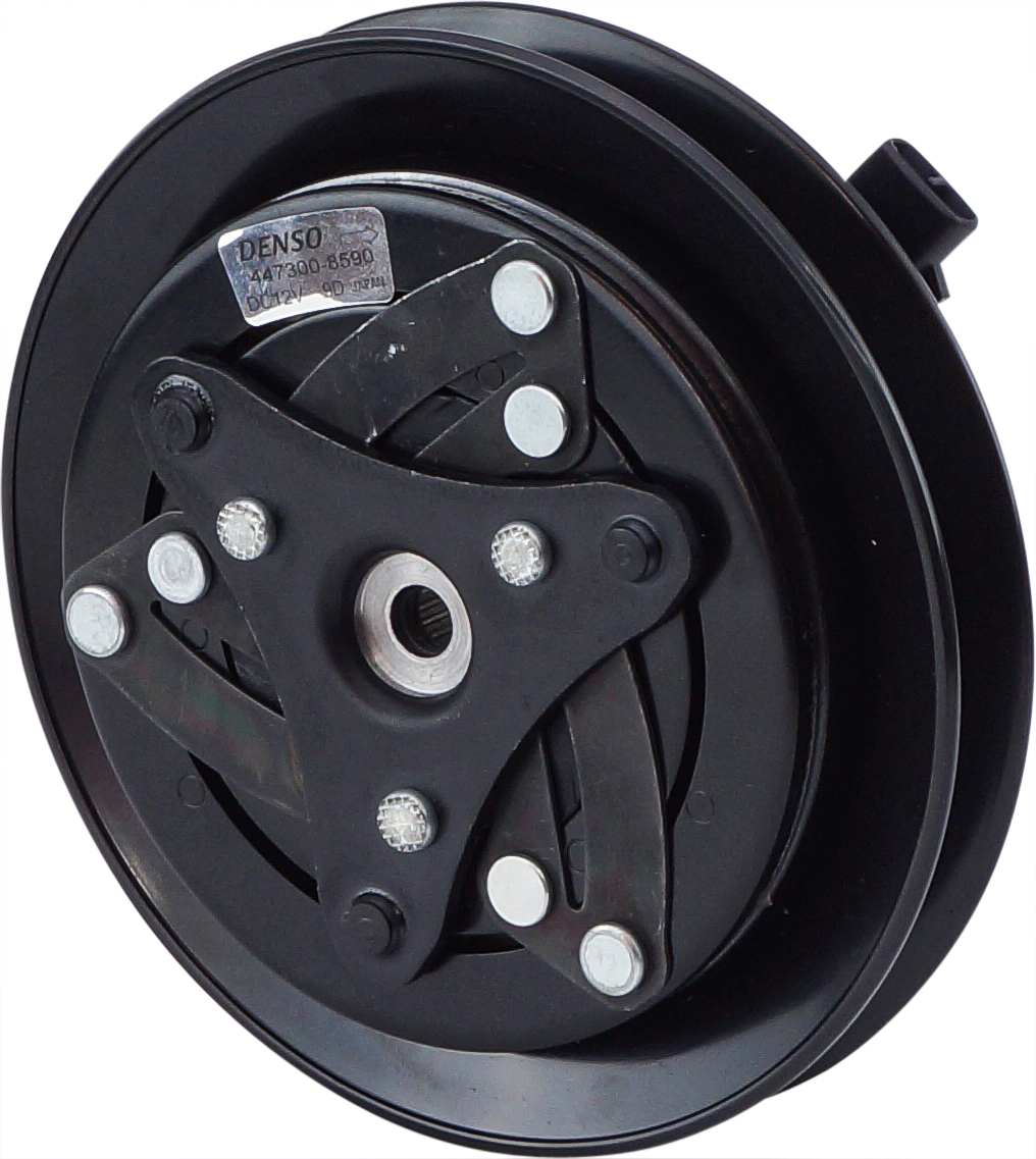 CLUTCH ASSEMBLY, DENSO, SCSA06E, 12V, KUBOTA M-SERIES, 1A, 122MM