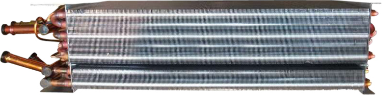 EVAPORATOR, COIL, JCB BACKHOE 3CX, 4CX, O-RING, BLOCK TX VALVE, WITH HEATER CORE