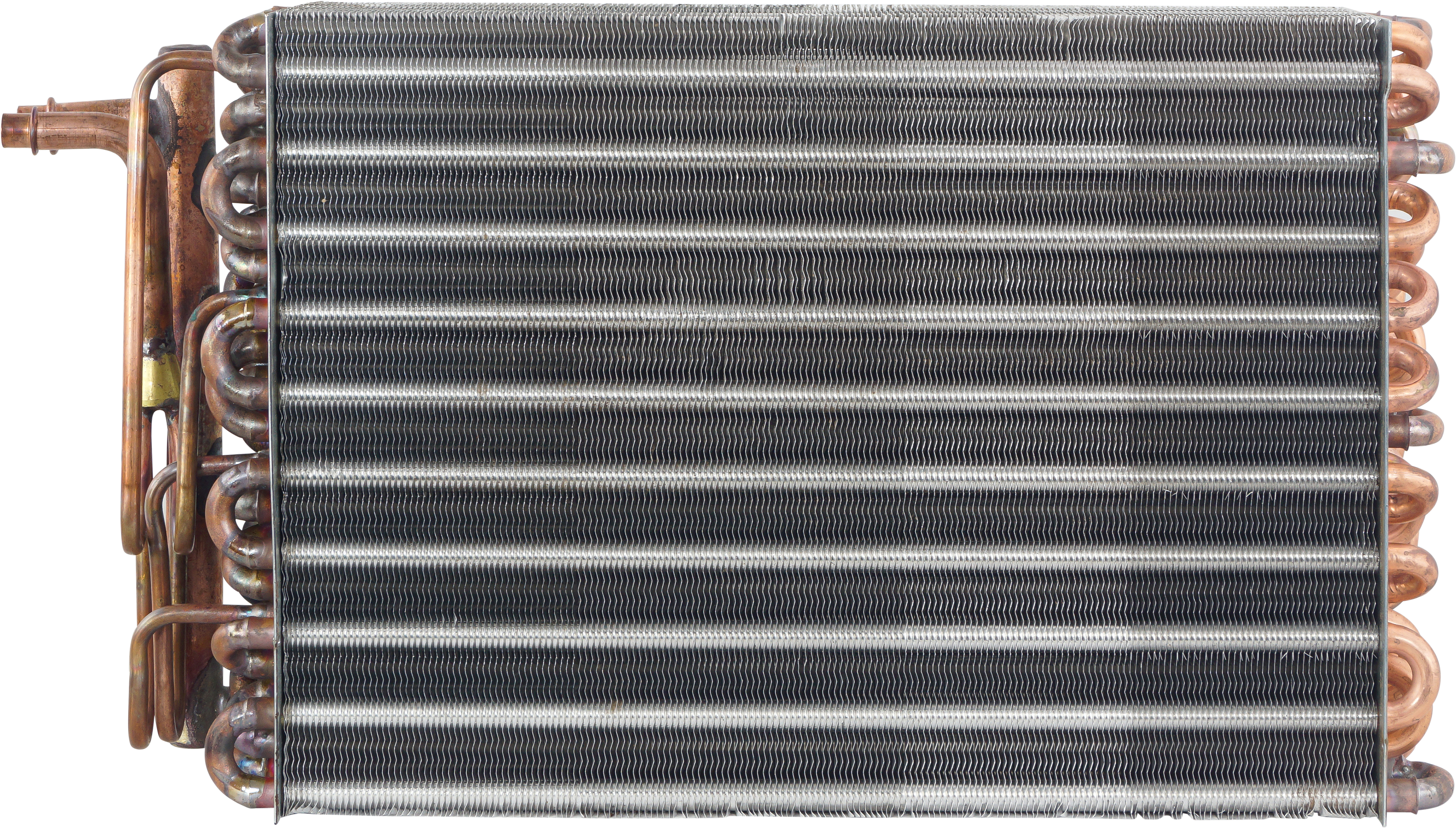 EVAPORATOR, COIL, JOHN DEERE, LATER SERIAL #, W/ AUTOMATIC TEMP CONTROL, FOR BOLT ON HEATER CORE,